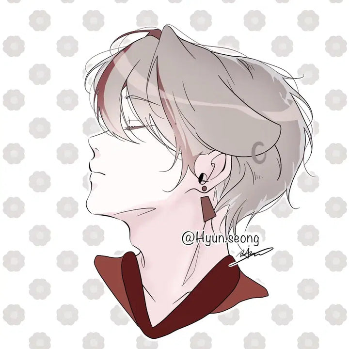 [BUNJANG] Custom Side Profile Character Art Commission / 당일마감) 옆모습 고정틀 커미션