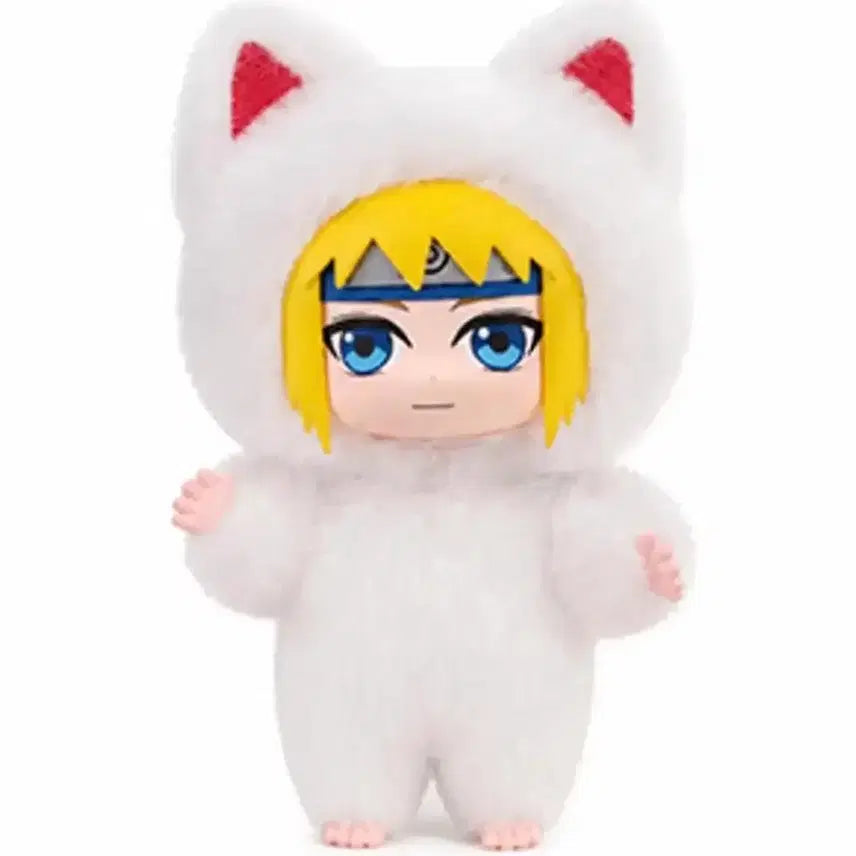 [BUNJANG] Naruto Shippuden Minato Namikaze Figure Plush Doll Keychain / 나루토 eaki 키튼랜드 나부부 3탄 미나토 피규어 인형 누이 키링