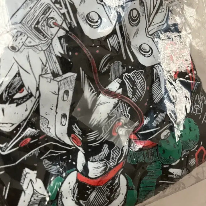 [BUNJANG] Katsuki Bakugo Bag and T-shirt Set / 바쿠고 가방, 티셔츠
