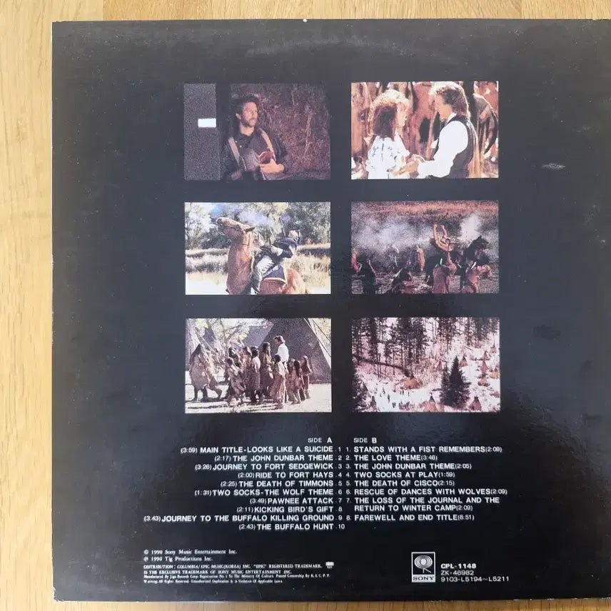 [BUNJANG] John Barry Dance With Wolves LP / [J] John Barry - Dance With Wolves LP