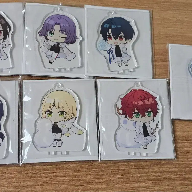 [BUNJANG] Magical Lord Mahoyaku Acrylic Standee Set - Misra, Oz, Riquet, Nero, Shylock, Mur, Shino / 마법사의 약속 마호야쿠 아크릴 스탠드 미스라 오즈 리케 네로 샤일록 무르 시노