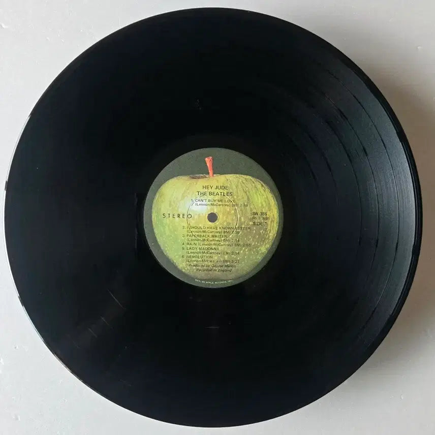 [BUNJANG] The Beatles Hey Jude 1970s Early US Apple Records SW-385 LP / The Beatles - Hey Jude LP ( 1970년대 초기 미국 애플레코드 SW-385 )
