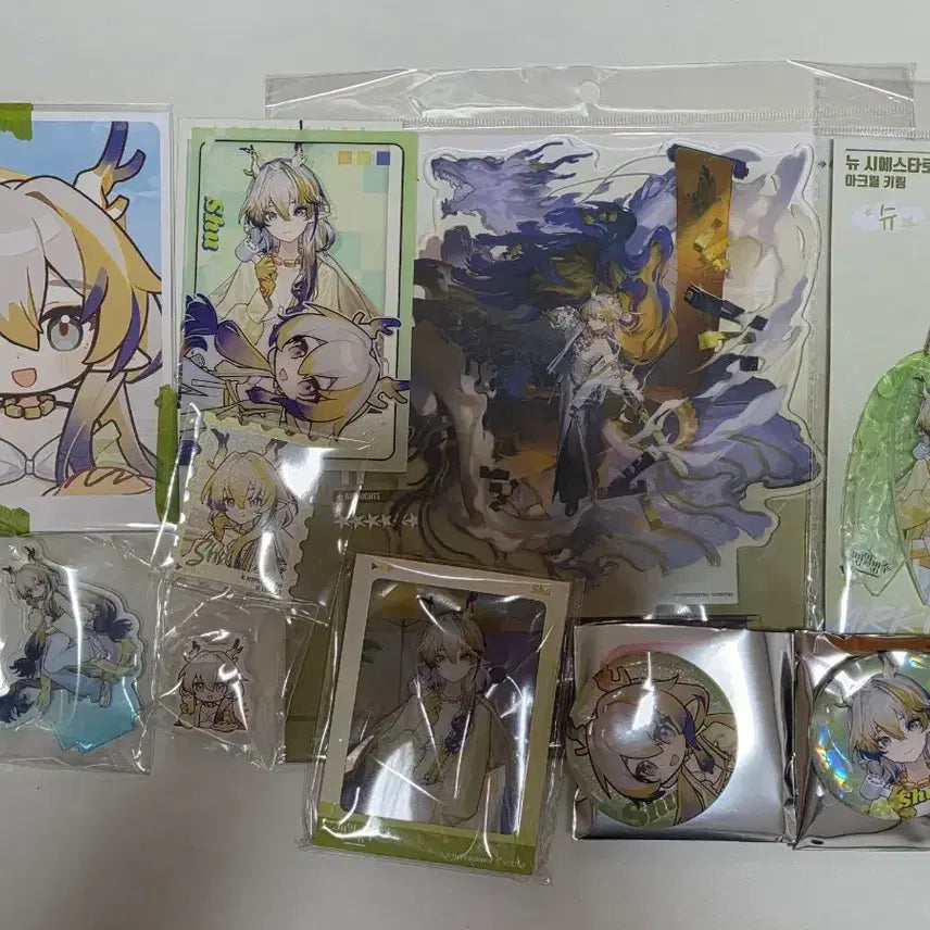 [BUNJANG] Arknights Chen Bundle Set / 명일방주 슈 팝업 일괄