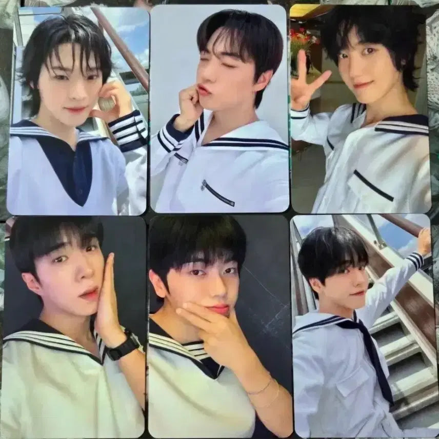 [BUNJANG] ONF Soundwave Marine Look POB Bundle Set / 온앤오프 ONF 사운드웨이브 마린룩 미공포(6장 일괄)