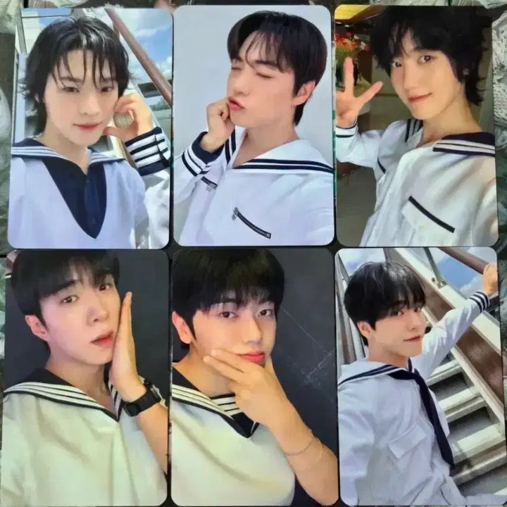 [BUNJANG] ONF Soundwave Marine Look POB Bundle Set / 온앤오프 ONF 사운드웨이브 마린룩 미공포(6장 일괄)