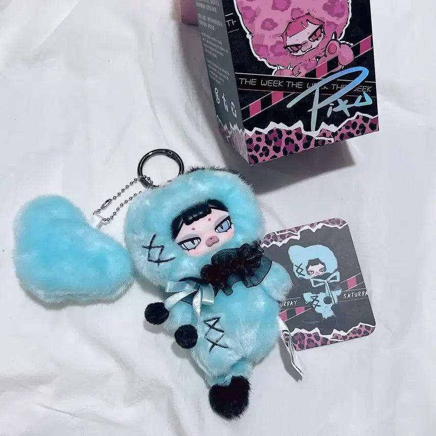 [BUNJANG] PICUDERWIK Doll Keyring / 피쿠더위크 인형 키링