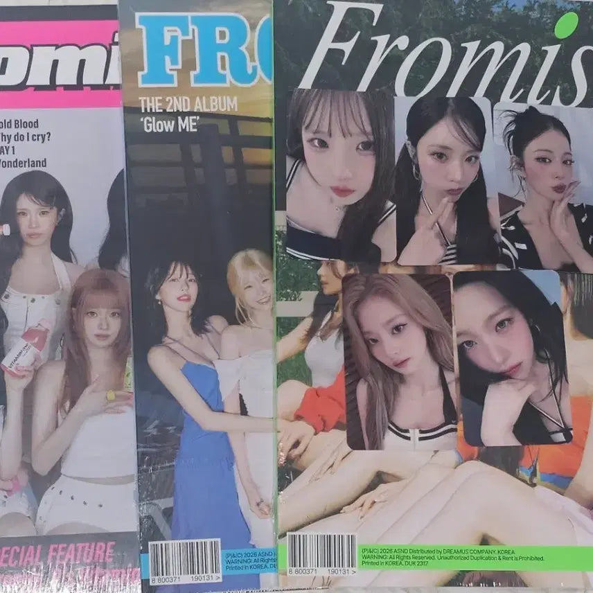 [BUNJANG] fromis_9 Glow Me Album (Sealed) + Jump Up Fan Sign POB / (set) 프로미스나인 Glow Me 앨범 미개봉 + 점프업 팬싸 특전