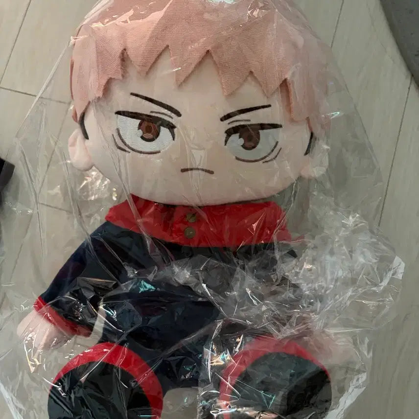 [BUNJANG] Jujutsu Kaisen Yuji Itadori 40cm Special Prize Plush Doll / (급처 택포 8)주술회전 중국쿠지 이타도리 40cm 인형 특별상