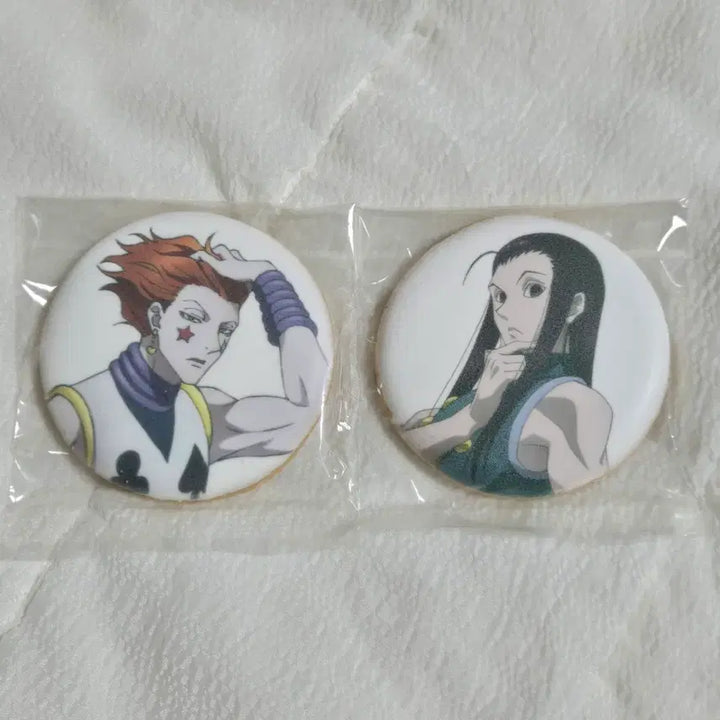 [BUNJANG] Hunter x Hunter Animate Gratè Collaboration Cookies - Hisoka &amp; Illumi Bundle Set / 헌터헌터 애니메이트 그라떼 콜라보 카페 쿠키 / 히소카 이르미