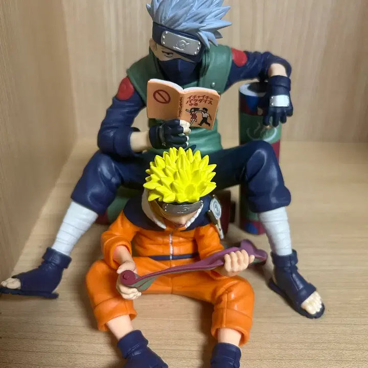[BUNJANG] Naruto 72 Series Volume 3 Kakashi &amp; Naruto Banpresto Figure Bundle Set / 나루토72시리즈 3권 카카시 나루토 반프레스토 피규어 일괄