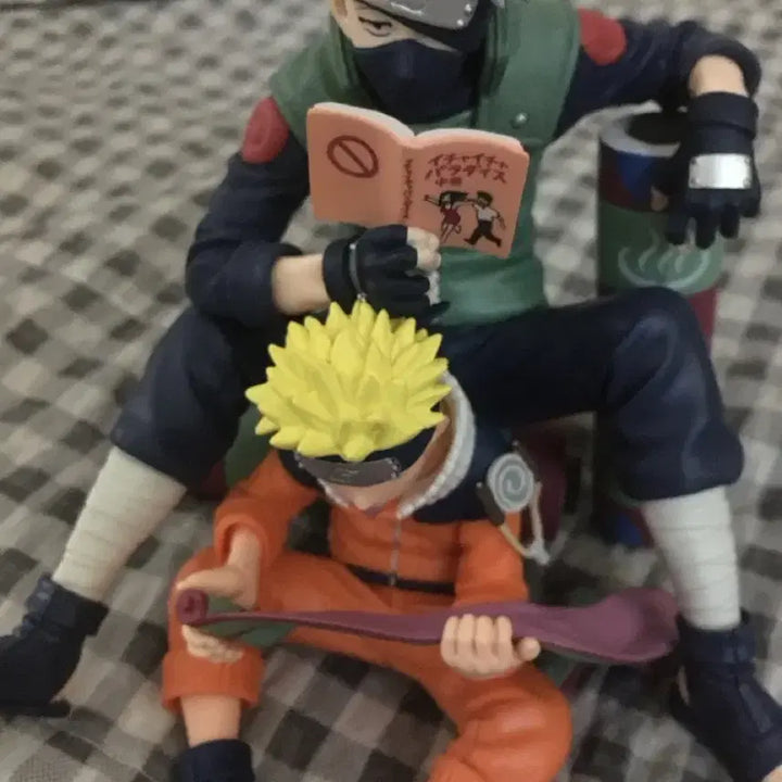 [BUNJANG] Naruto 72 Series Volume 3 Kakashi &amp; Naruto Banpresto Figure Bundle Set / 나루토72시리즈 3권 카카시 나루토 반프레스토 피규어 일괄