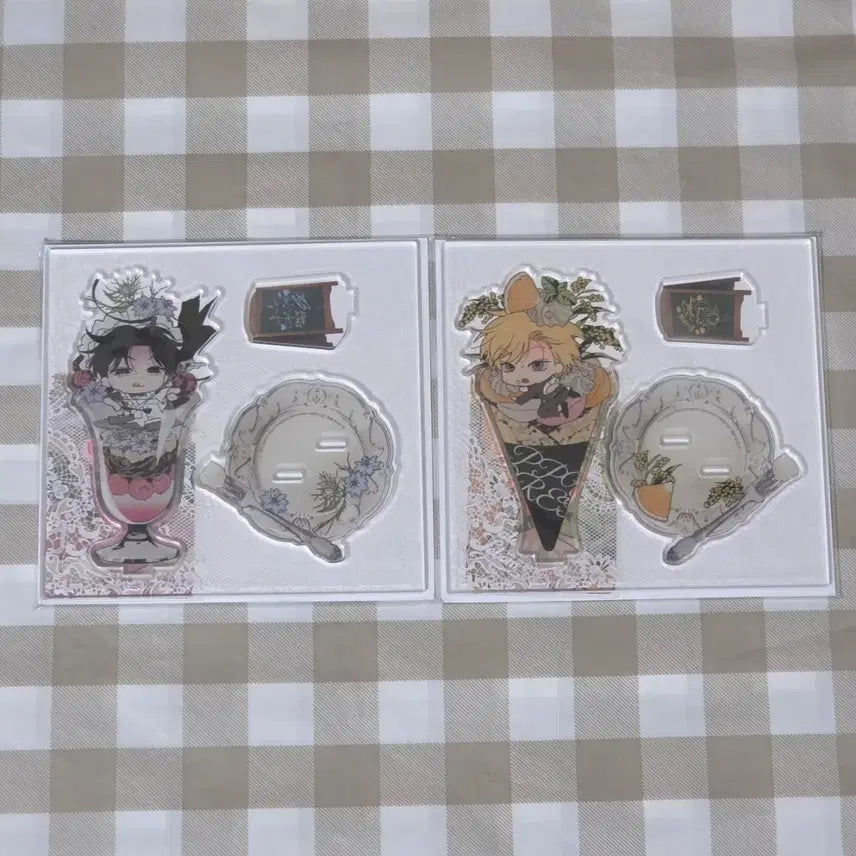 [BUNJANG] LEBOM Salon de Lebom Hoyeon Jaeseung Sweets Acrylic Stand Set / LEBOM 레봄 살롱드르봉 풀북 호연 재승 스위츠 아크릴 스탠드 세트