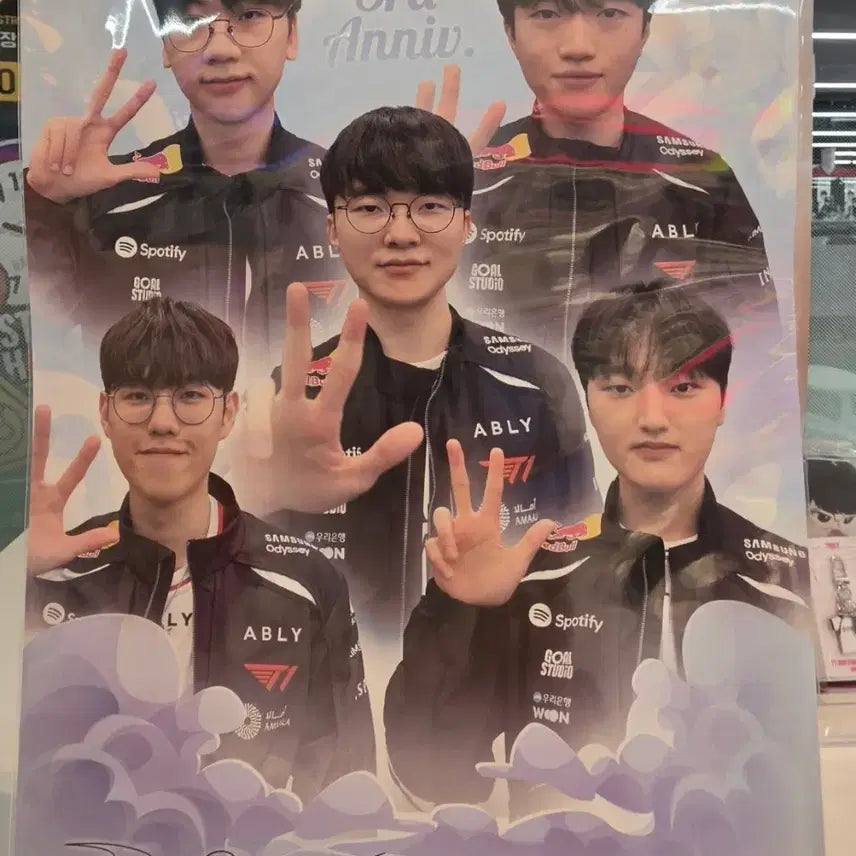 [BUNJANG] T1 3rd Anniversary Poster / T1 베캠3주년 포스터