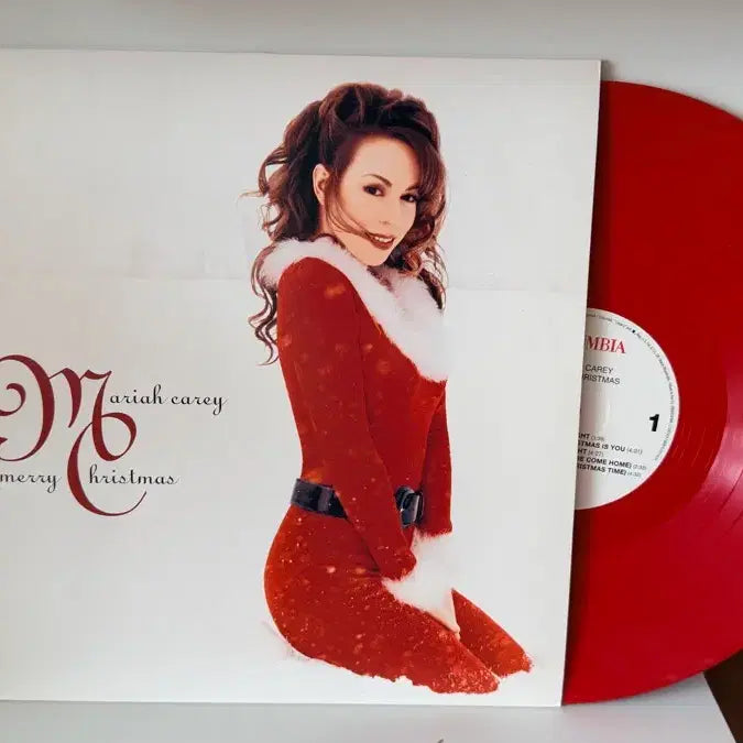 [BUNJANG] Mariah Carey Merry Christmas Red Vinyl LP / 머라이어 캐리 Merry Christmas LP 레드반