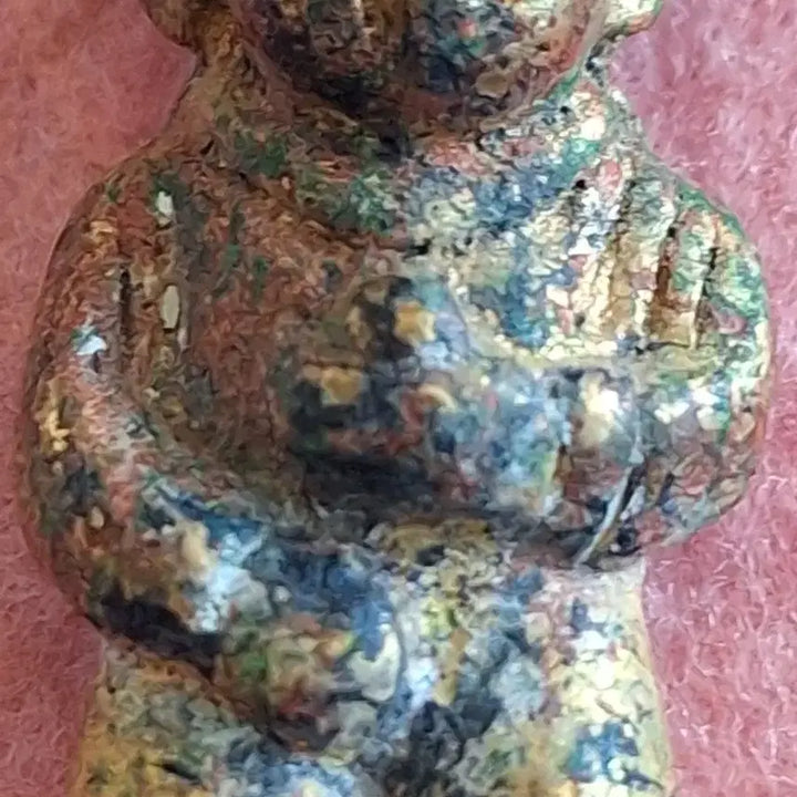[BUNJANG] Old Gilt Bronze Buddha Amulet / 오래된 금동 호신불