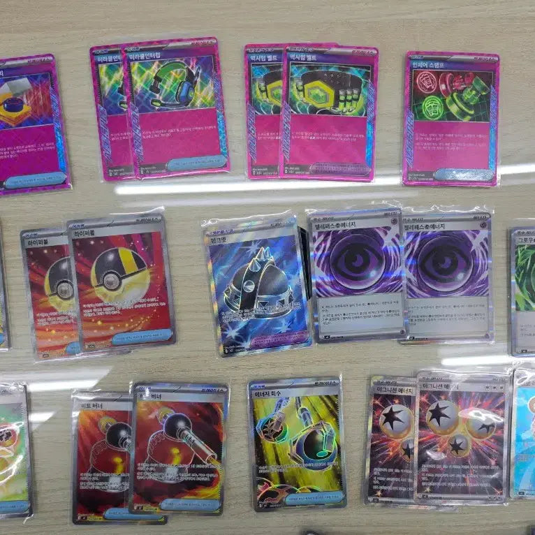 [BUNJANG] Pokemon Card Bundle Set - ACE, SR, Various Rare Grades / 포켓몬 아이템 카드 ACE, SR 등 일괄