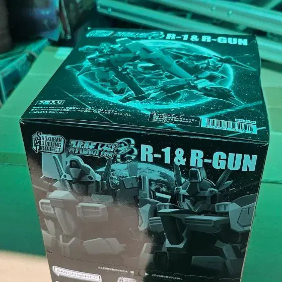 [BUNJANG] Bandai SMP Super Robot Wars OG R-1 &amp; R-GUN Plastic Model Kit / SMP 슈퍼로봇대전 OG R-1 &amp; R-GUN