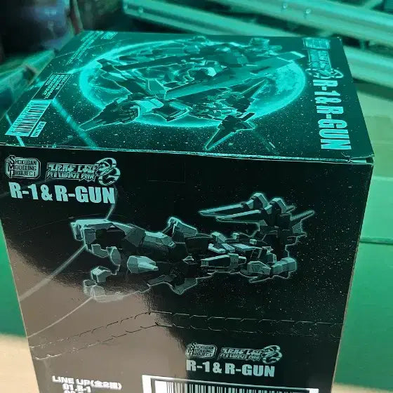 [BUNJANG] Bandai SMP Super Robot Wars OG R-1 &amp; R-GUN Plastic Model Kit / SMP 슈퍼로봇대전 OG R-1 &amp; R-GUN