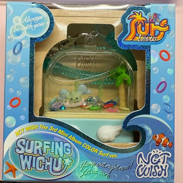[BUNJANG] NCT WISH Surfing Wishy Keyring / NCT WISH 엔시티위시 엔위시 서핑위츄 키링