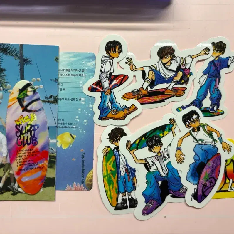 [BUNJANG] NCT WISH Surfing Wishy Keyring / NCT WISH 엔시티위시 엔위시 서핑위츄 키링