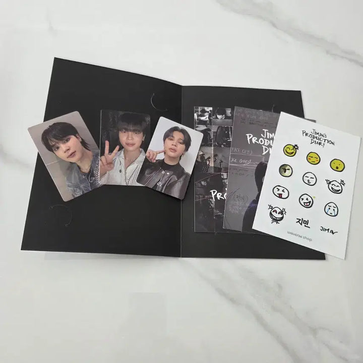 [BUNJANG] BTS Jimin Production Diary Documentary Weverse POB Bundle Set / 방탄소년단 지민 프로덕션 다이어리 다큐 위버스 특전 일괄 양도