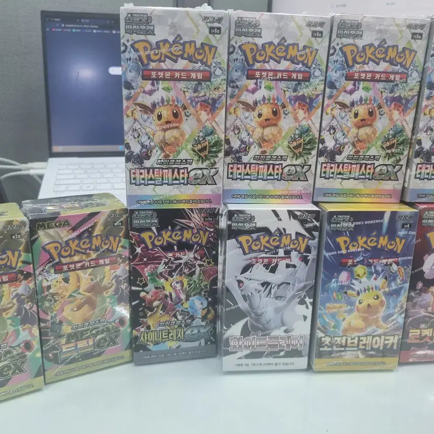 [BUNJANG] Pokemon Card Boxes (Sealed) / 포켓몬카드 박스(슈링크O) 샤이니트레저/테라스탈페스타/화이트플레어/초전브레이커