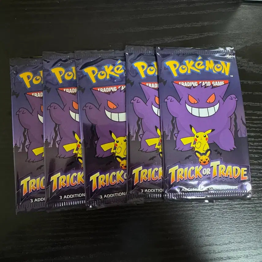[BUNJANG] Pokemon 2022 Halloween Trick or Trade Booster Packs (North America Exclusive) / 북미 포켓몬카드 2022 할로윈 5팩