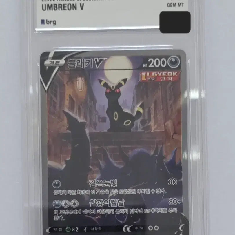 [BUNJANG] Pokemon Blacephelon V Special Edition GEM MT 10 Card / 포켓몬 카드 블래키 v특일 brg10