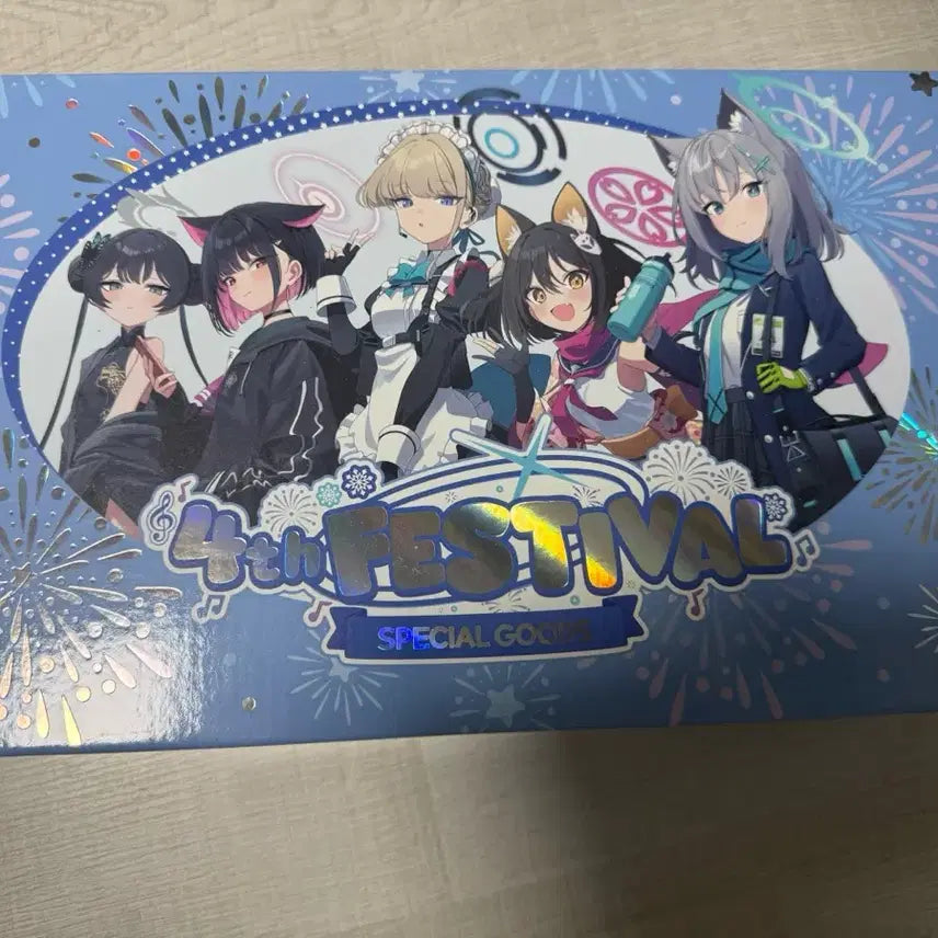 [BUNJANG] Blue Archive 4th Anniversary Festival Special Goods Box / 블루아카이브 4주년 페스티벌 스페셜 굿즈 박스