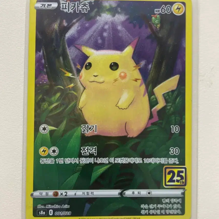 [BUNJANG] 25th Anniversary Pikachu Plush / 25주년 뚱카츄