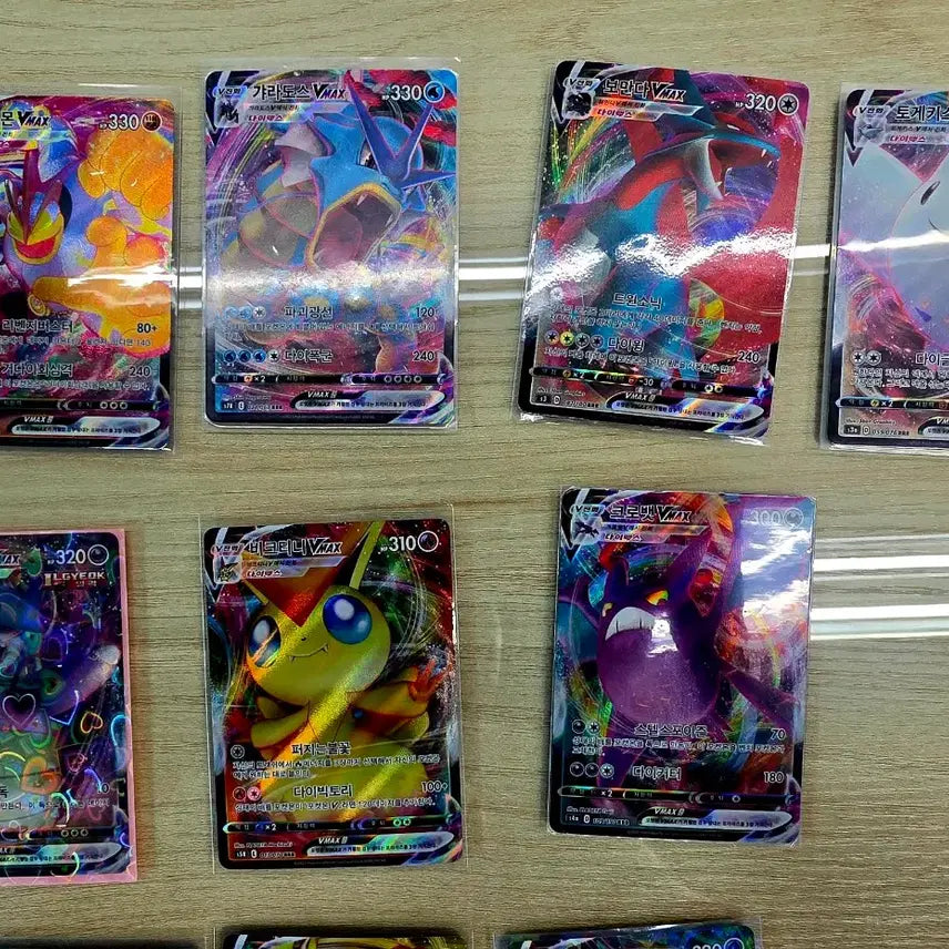 [BUNJANG] Pokemon VMax RRR Trading Card Bundle Set (29 cards, No Duplicates) / 포켓몬 VMax RRR 29장 (중복X) 일괄 [선물용]