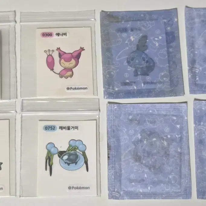 [BUNJANG] Pokemon Stickers (Tteubuseal) - Pikachu, Bulbasaur, Scyther, Hoopa Artwork 30th Anniversary / 포켓몬스터 띠부씰 교환합니다! 30주년 아트워크 블래키 에브이 피카츄