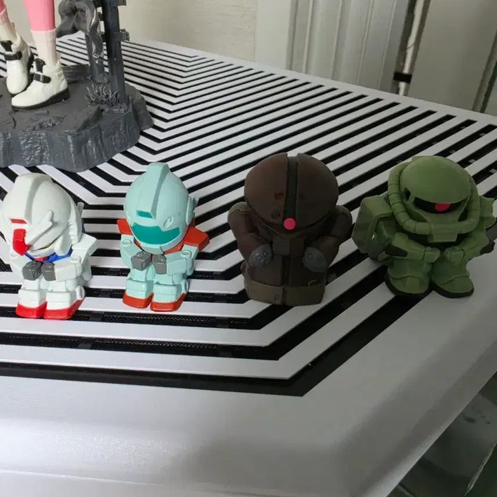 [BUNJANG] Gundam Mini Figure Set - Series 1 (4 Types) / 언제오려나 건담 미니 피규어 1탄 4종 세트