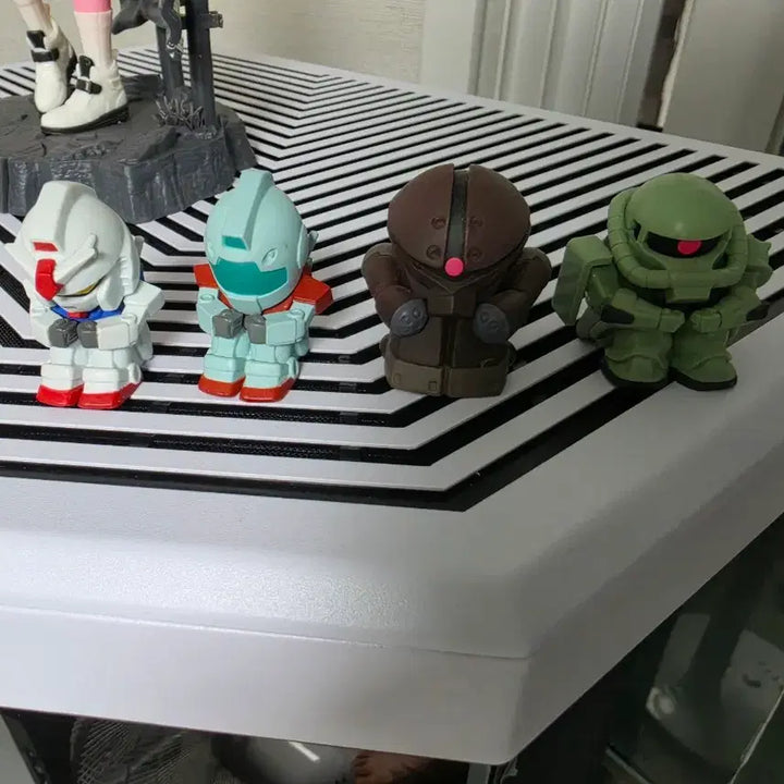 [BUNJANG] Gundam Mini Figure Set - Series 1 (4 Types) / 언제오려나 건담 미니 피규어 1탄 4종 세트