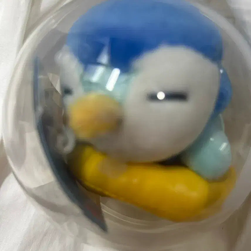 [BUNJANG] Pokemon Pop-Up Relaxing Vacation Tube Keyring Piplup / 포켓몬 가챠 팝업 느긋느긋바캉스 튜브 키링 팽도리 piplup