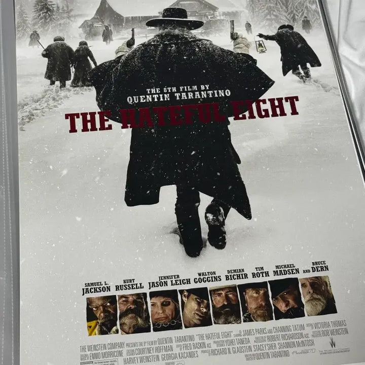 [BUNJANG] The Hateful Eight A3 CinemaPoster / [박스포장] 헤이트풀8 포스터 A3 영화 씨네마포 더 헤이트풀 에이트