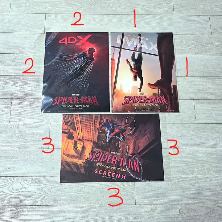 [BUNJANG] Spider-Man: No Way Home IMAX 4DX SCREENX Poster (Tom Holland) / 스파이더맨브랜드뉴데이IMAX4DXSCREENX스엑포디엑스아이맥스포스터 톰홀랜드