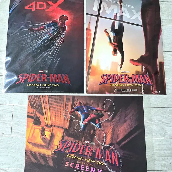 [BUNJANG] Spider-Man: No Way Home IMAX 4DX SCREENX Poster (Tom Holland) / 스파이더맨브랜드뉴데이IMAX4DXSCREENX스엑포디엑스아이맥스포스터 톰홀랜드