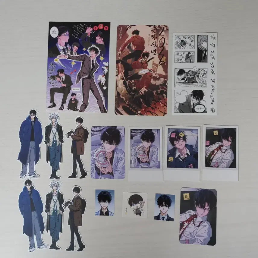 [BUNJANG] Goblin Office "Abyss" Set - Kim Sol-eum, Park Moo-hyun Stickers / 괴담출근 어바등 세트 gogopt님 김솔음 박무현 스티커 괴출