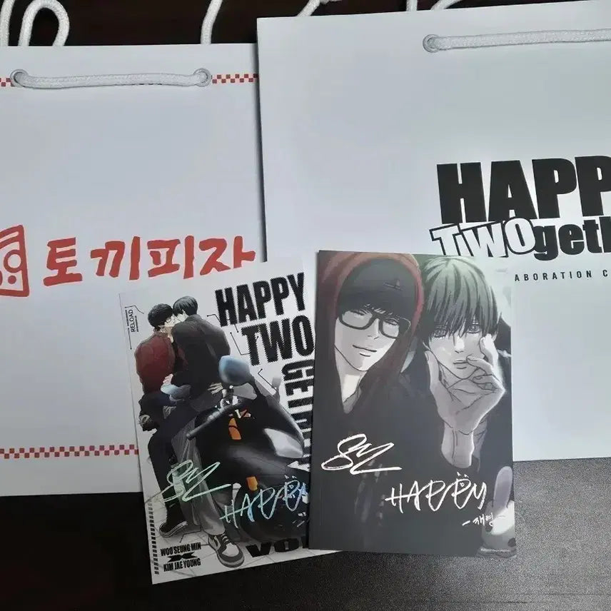 [BUNJANG] Happy Together Beon Special Photocard Postcard / 해피투게더 비온 특전 쇼핑백 엽서