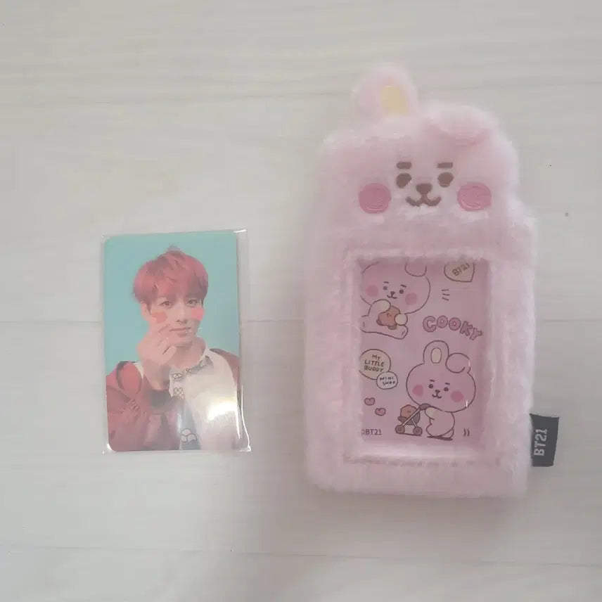 [BUNJANG] BTS Jungkook Love Yourself Answer Photocard + Cookie Photocard Holder / BTS 방탄소년단 정국 럽셀 엔써 answer 포카 + 쿠키 포카 홀더