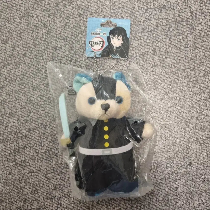 [BUNJANG] Demon Slayer Muichiro Tokito Birthday Bear Plush / 귀멸의 칼날 토키토 무이치로 생일 베어 곰돌이 인형