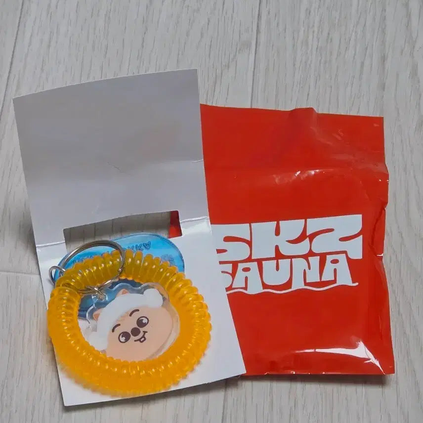 [BUNJANG] Stray Kids Han Jisung SKZOO Quokka Sauna Japan Pop-up Limited Edition Keychain / 스트레이키즈 한지성 스키주 쿼카 일본 팝업 사우나 키링