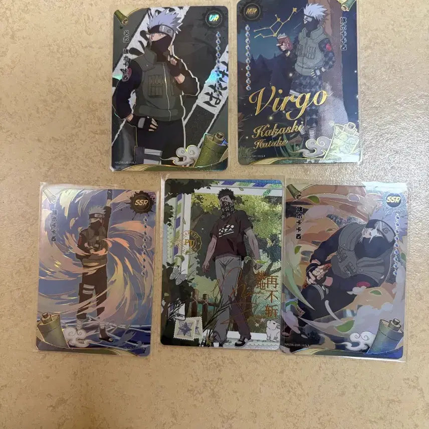 [BUNJANG] Kakashi &amp; 1 Other Character Card Bundle Set / 카카시 외1명카드
