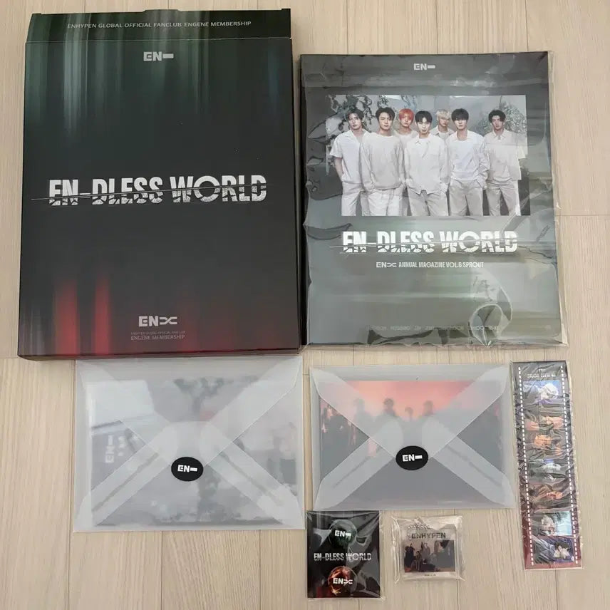 [BUNJANG] ENHYPEN Membership Kit Bundle Set / 엔하이픈 멤버십 키트 엔진 양도