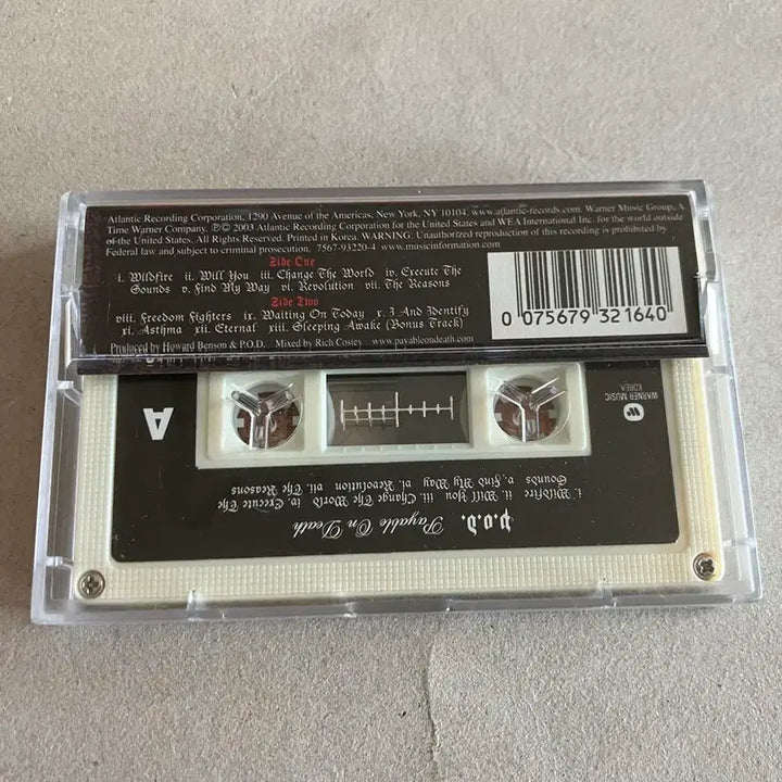 [BUNJANG] P.O.D. 5th Album Payable On Death Cassette Tape / 00년대 피오디 P.O.D. 5집 Payable On Death 카세트테이프