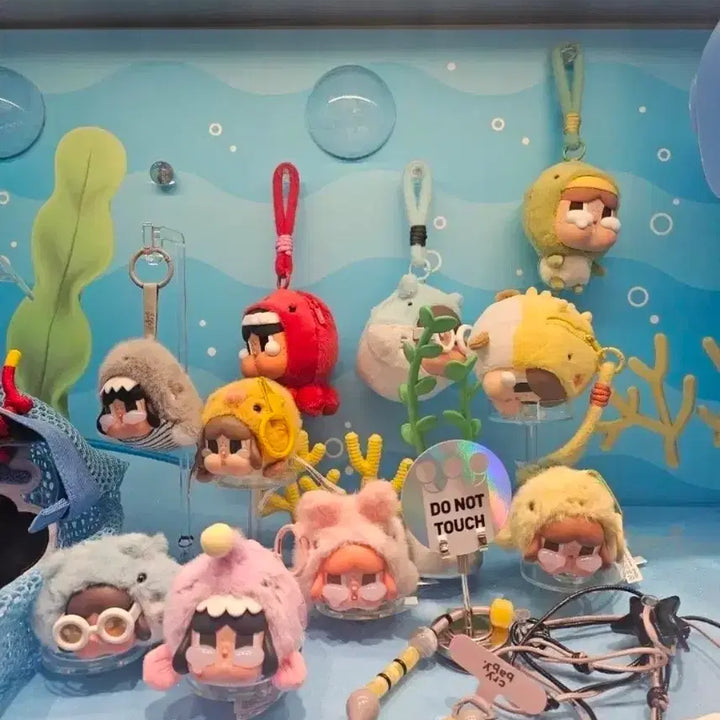 [BUNJANG] Pop Mart Crybaby Tears Sea Series Plush Keychain / (팝마트정품)크라이베이비 눈물 바다 시리즈 인형 키링