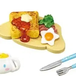 [BUNJANG] Re-Ment Sanrio Cinnamoroll Cafe Miniature Food Set / 리멘트 산리오 시나모롤 카페 식완