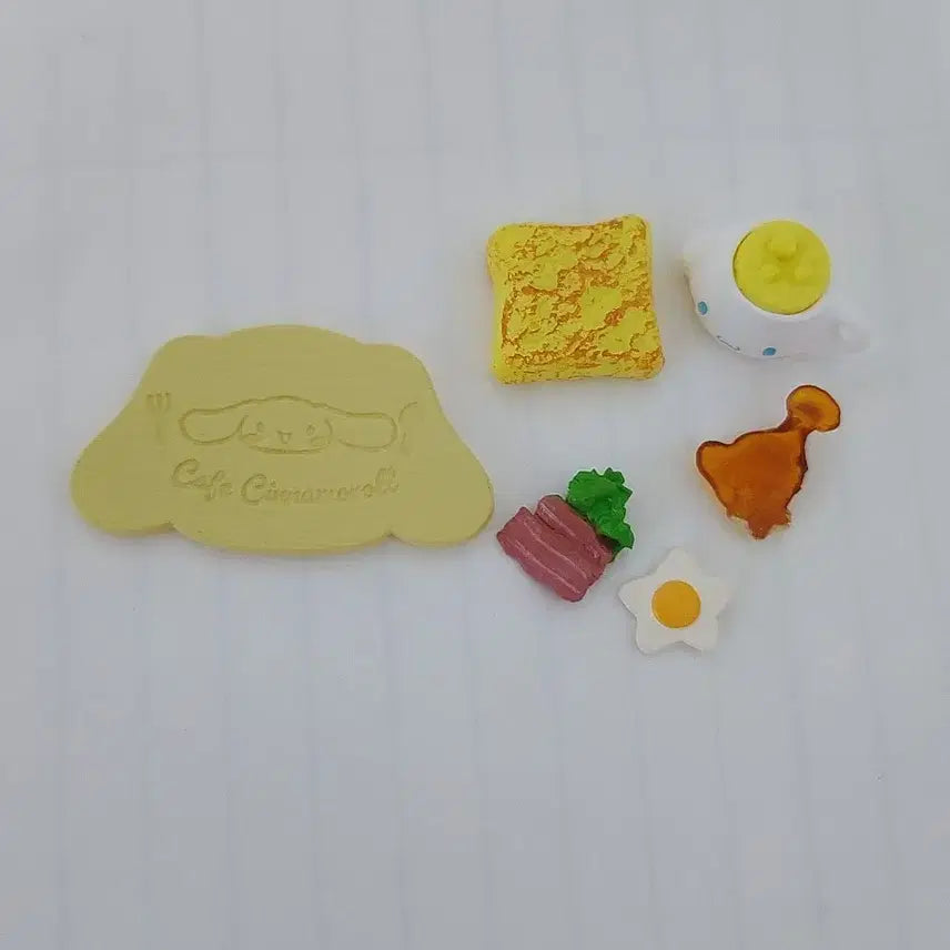 [BUNJANG] Re-Ment Sanrio Cinnamoroll Cafe Miniature Food Set / 리멘트 산리오 시나모롤 카페 식완