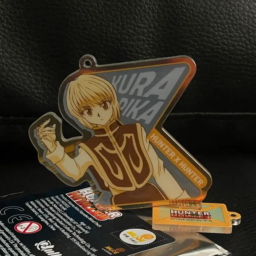 [BUNJANG] Hunter x Hunter Kurapika Acrylic Stand Keyring / 헌터헌터 크라피카 아크릴 스탠드 키링